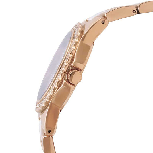 Tini Round Two Tone Radiance Rose Gold Wrist Watch