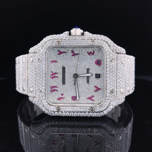Lustrous Diamond Charm Watch