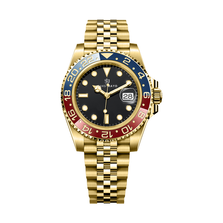 Dinos Gold Steel Analog