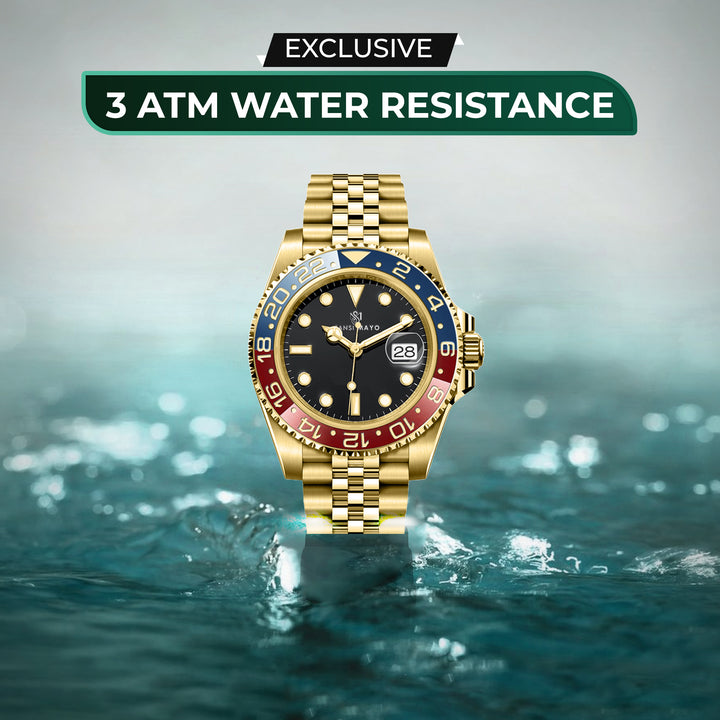 Dinos Gold Steel Analog