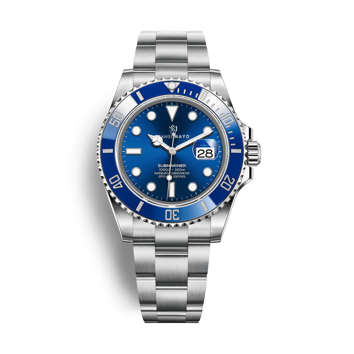 Zoro Azure Steel Analog
